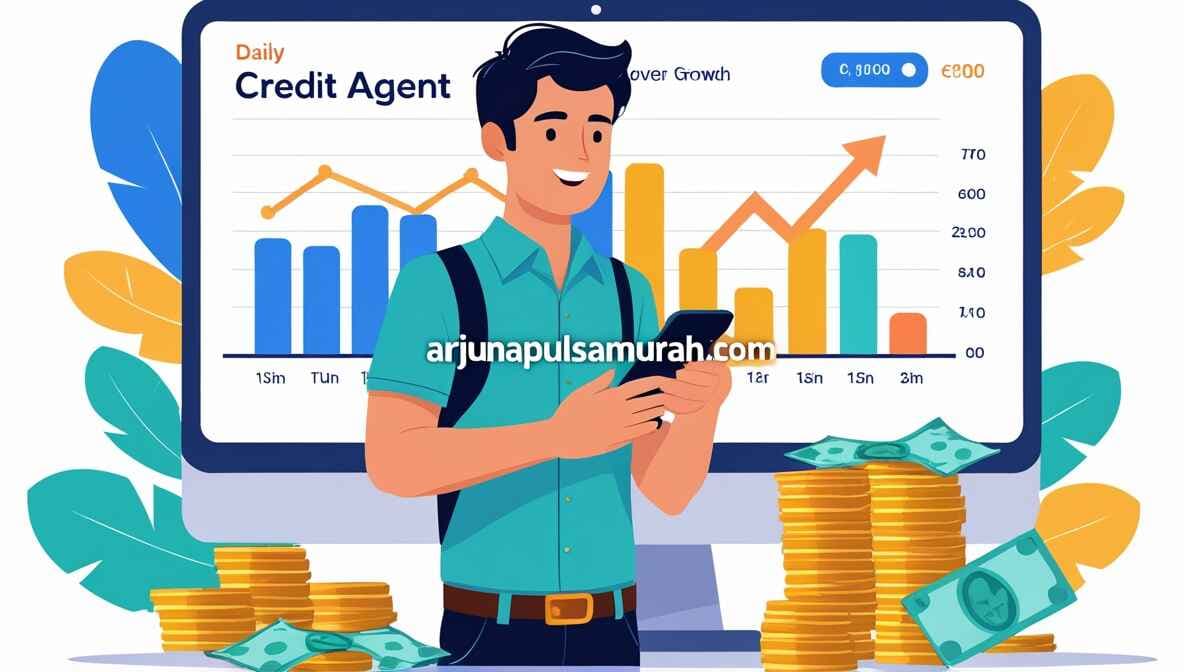 Dari Modal 100 Ribu ke Omzet Belasan Juta: Rahasia Bisnis Pulsa