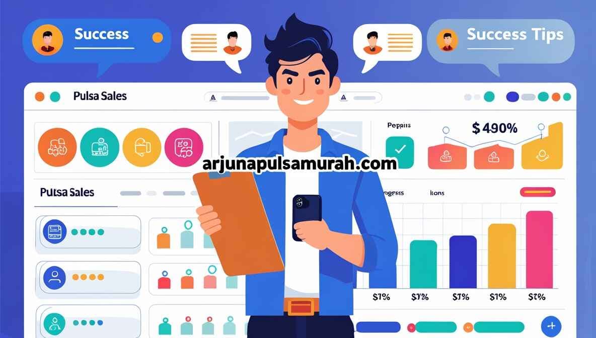 Lima Langkah Mudah Jadi Reseller Pulsa Profesional