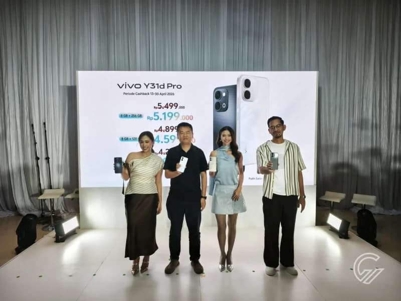 Tahan Jatuh 15 Meter! vivo Y31d Pro Resmi Meluncur di Indonesia