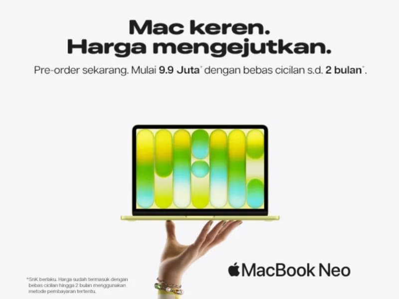MacBook Neo Akhirnya Mendarat di Indonesia! Pesan Sekarang Sebelum Kehabisan!