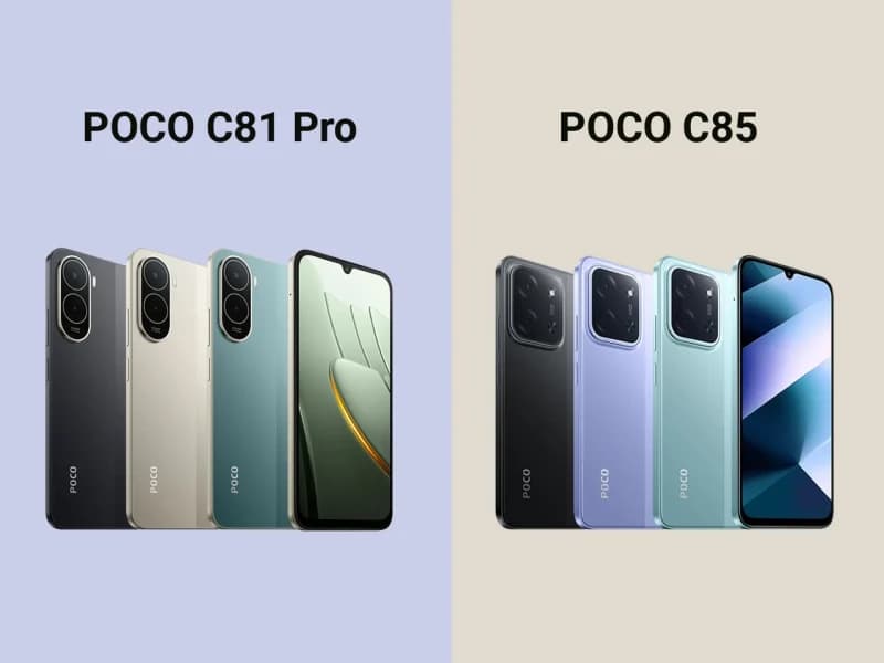 POCO C81 Pro vs POCO C85: Siapa yang Lebih Unggul dari Segi Spesifikasi dan Fitur?