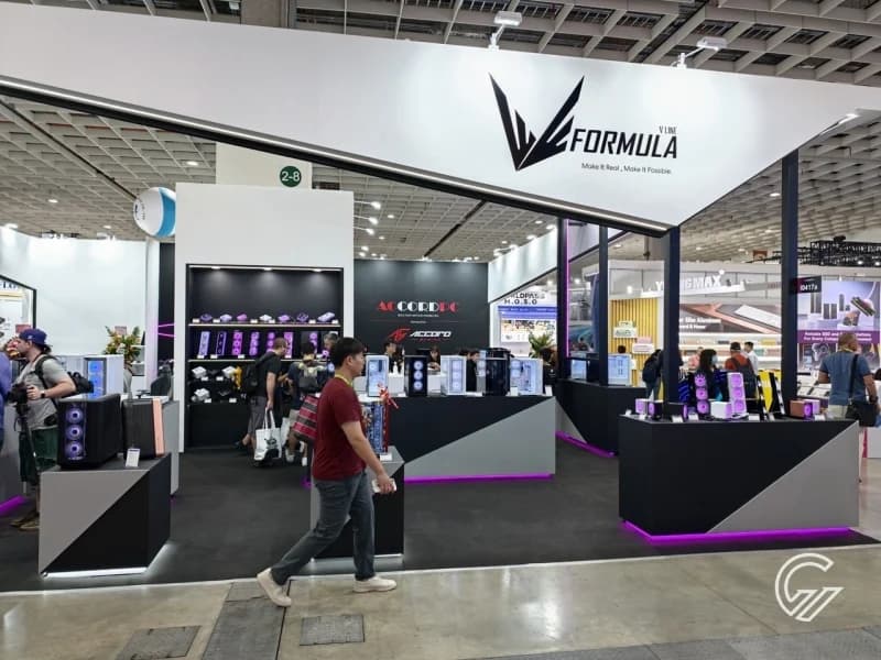 Formula V Line Pamerkan Deretan PC Case dan Kursi Gaming Terbaru di Computex 2026