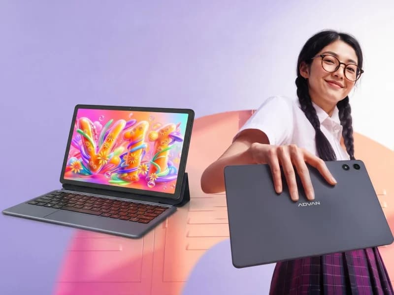 ADVAN Tablet V11 Resmi Meluncur: Layar 11 Inci Baterai Jumbo 7.200mAh, Siap Gempur Pasar!