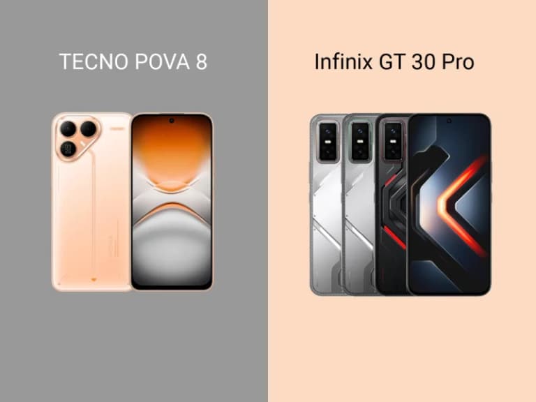 TECNO POVA 8 vs Infinix GT 30 Pro: Mana yang Lebih Gahar dan Worth It?