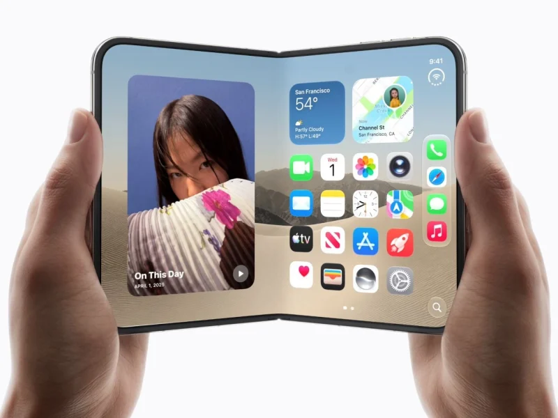 iPhone Duo Resmi Meluncur! Layar 7,6 Inci Super Besar Ditenagai Chip A20 Pro