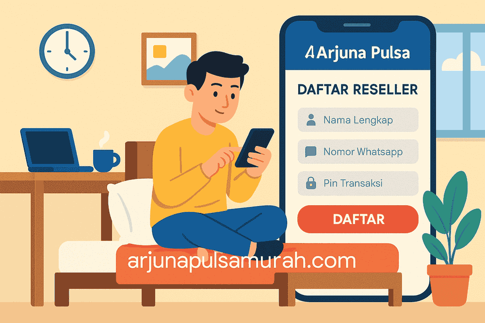 Langkah Mudah Daftar Reseller Pulsa Tanpa Ribet