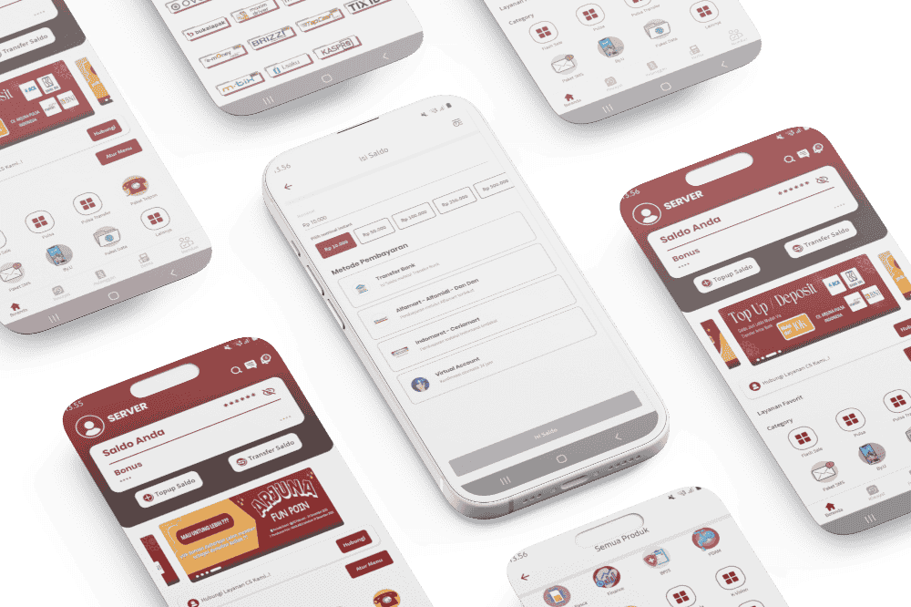 Aplikasi Arjuna Pulsa Indonesia