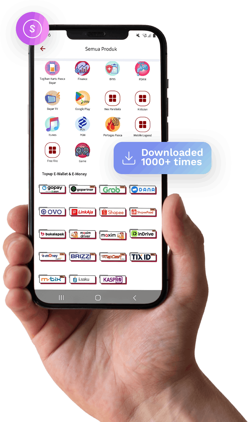 Aplikasi Arjuna Pulsa