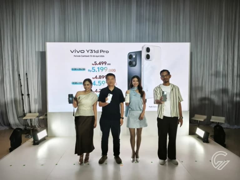 Tahan Jatuh 15 Meter! vivo Y31d Pro Resmi Meluncur di Indonesia