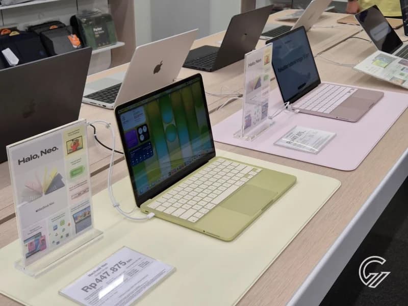 MacBook Neo Resmi Mendarat di Indonesia, Incar Generasi Muda sebagai Target Utama