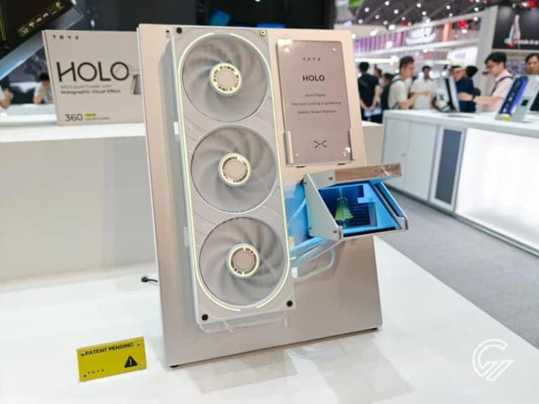 TRYX Pamer AIO Cooler Holografik Spektakuler di Computex 2026!