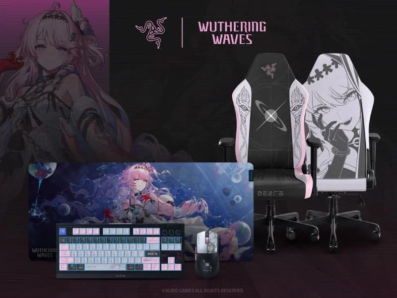 Resmi! Koleksi Razer x Wuthering Waves Hadir dengan Sentuhan Khas Resonator Denia