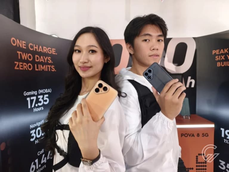 TECNO POVA 8 5G Resmi Meluncur di Indonesia: Baterai Raksasa 8.000mAh dan Layar Super Mulus 144Hz!