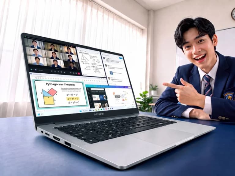 ADVAN Soulmate N Meluncur: Intel N4500, RAM 8GB, Layar IPS Siap Manjakan Mata!