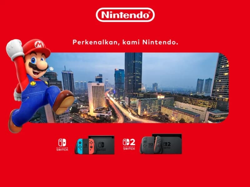 Nintendo Resmi Mendarat di Indonesia: Konsol Switch Switch 2 Siap Serbu Pasar!