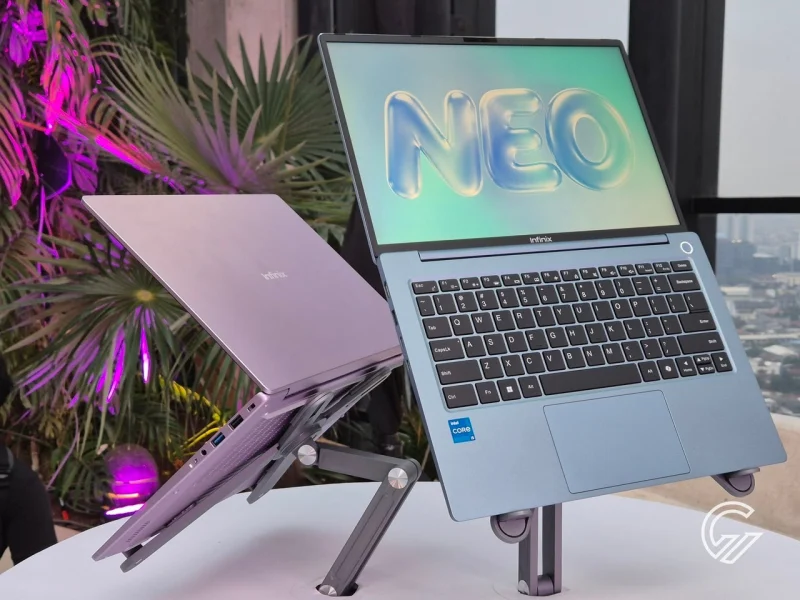 Infinix XBOOK 14 NEO Meluncur di Indonesia! Bodi Super Tipis, Baterai Tahan 19 Jam Nonstop!